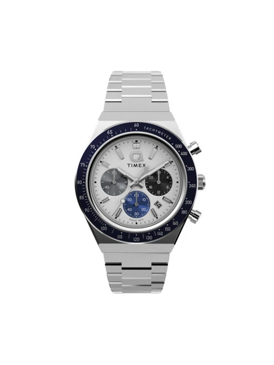 Zdjęcie produktu Zegarek Timex Q Timex® Chronograph TW2Y36200 Srebrny