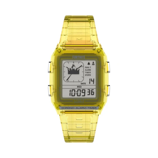Zdjęcie produktu Zegarek Timex Q Timex Lca X Fortnite® Chronograph TW2W96600 Żółty