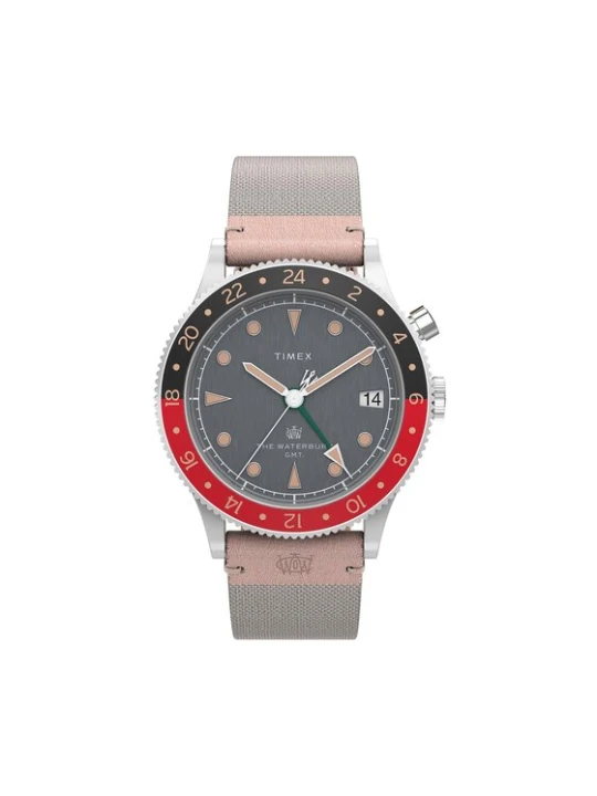 Zdjęcie produktu Zegarek Timex Waterbury Traditional GMT TW2V74100 Szary