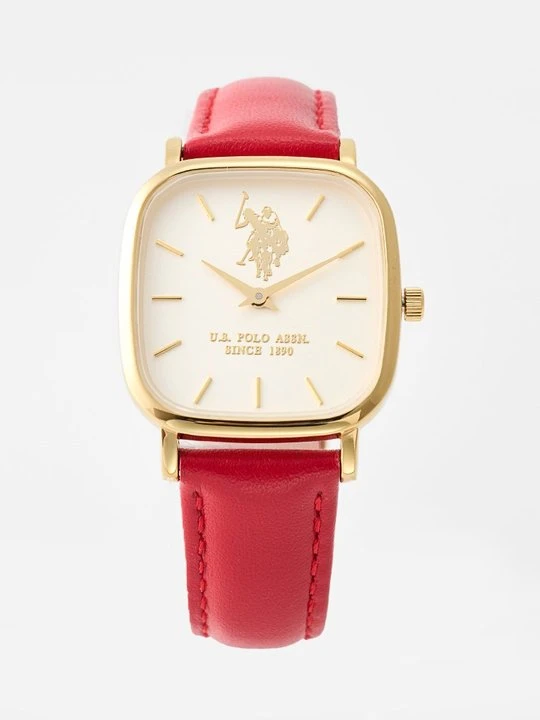Zdjęcie produktu Zegarek U.S. POLO ASSN. czerwony