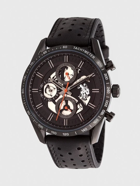 Zdjęcie produktu Zegarek U.S. POLO ASSN. czarny
