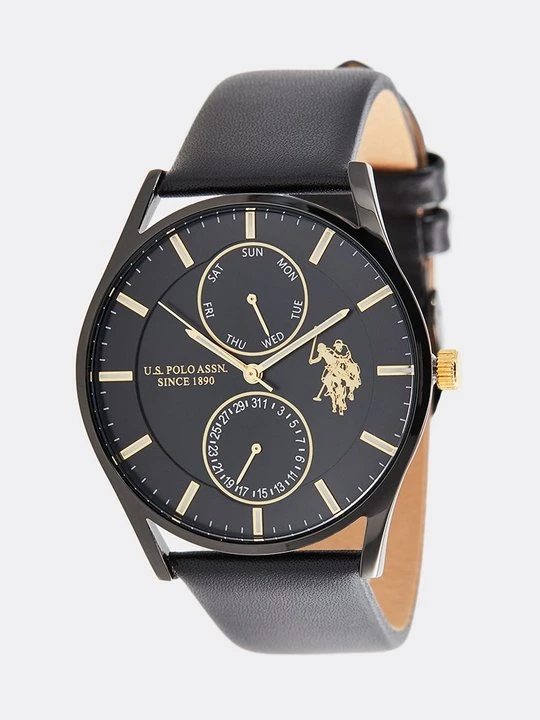 Zdjęcie produktu Zegarek U.S. POLO ASSN. czarny
