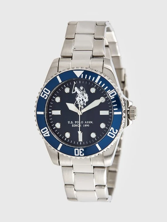 Zdjęcie produktu Zegarek U.S. POLO ASSN. srebrny