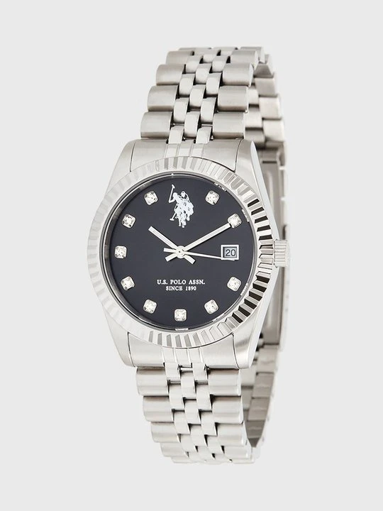 Zdjęcie produktu Zegarek U.S. POLO ASSN. srebrny
