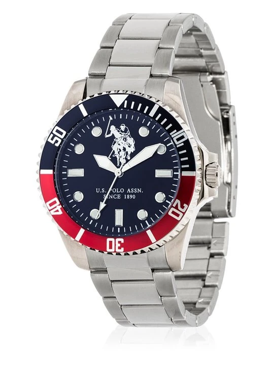 Zdjęcie produktu Zegarek U.S. POLO ASSN. srebrny
