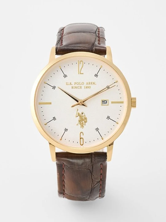 Zdjęcie produktu Zegarek U.S. POLO ASSN. brązowy