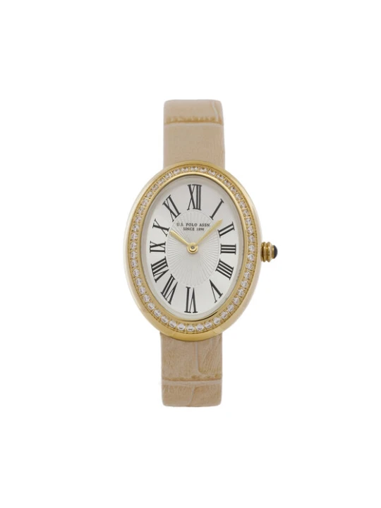 Zdjęcie produktu Zegarek U.S. Polo Assn. Ophelia USP8506YG Beżowy