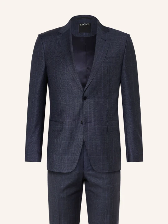 Zdjęcie produktu Zegna Garnitur Drop 7 Slim Fit blau