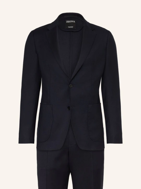Zdjęcie produktu Zegna Garnitur Drop 8 O Kroju Extra Slim Fit blau GRANATOWY