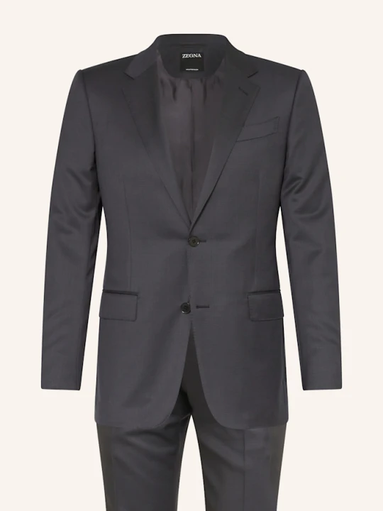 Zdjęcie produktu Zegna Garnitur Extra Slim Fit grau CZIEMNOSZARY