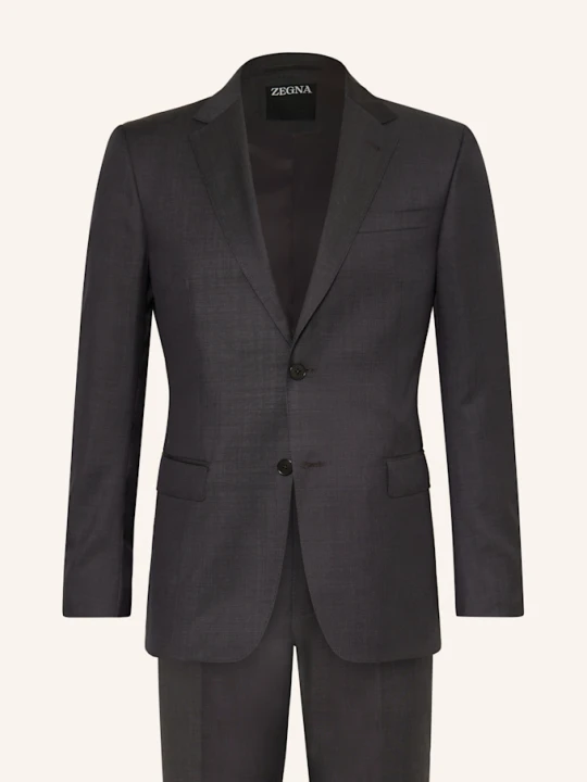 Zdjęcie produktu Zegna Garnitur Extra Slim Fit grau CZIEMNOSZARY