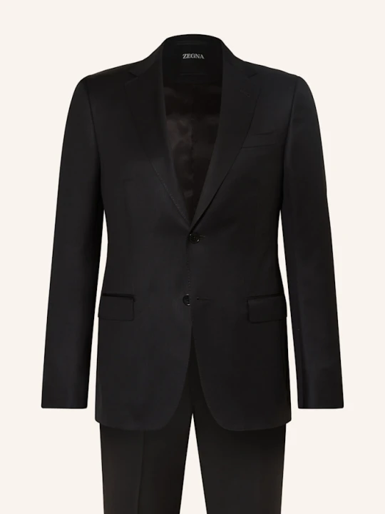 Zdjęcie produktu Zegna Garnitur Extra Slim Fit schwarz CZARNY