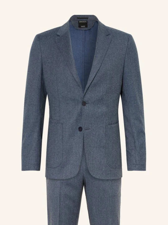 Zdjęcie produktu Zegna Garnitur O Kroju Extra Slim Fit blau NIEBIESKI