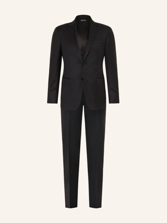Zdjęcie produktu Zegna Garnitur O Kroju Slim Fit schwarz CZARNY