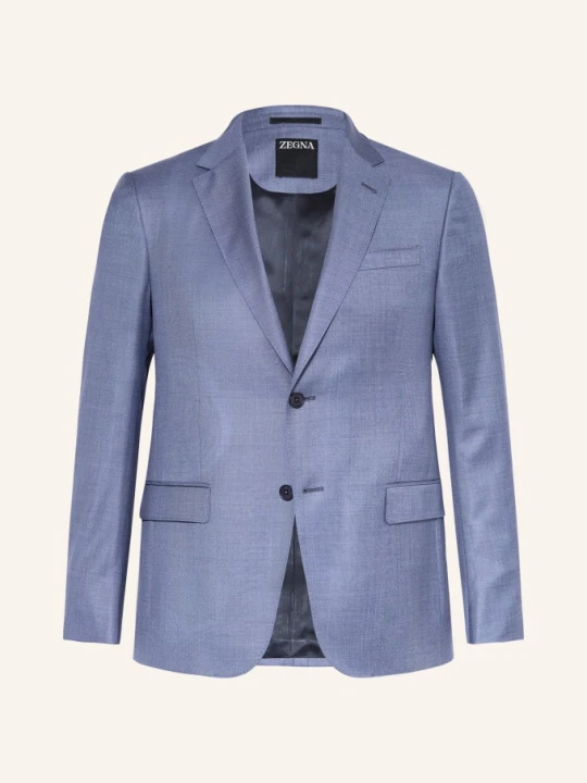 Zdjęcie produktu Zegna Garnitur Pinpoint Regular Fit blau NIEBIESKI