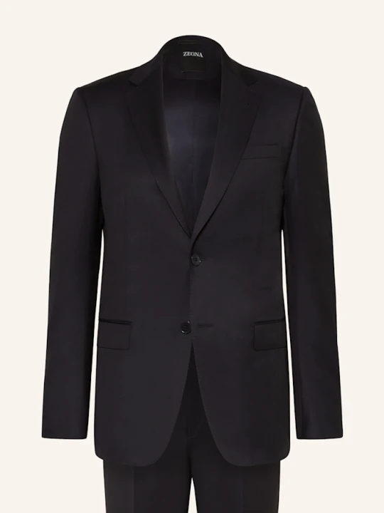 Zdjęcie produktu Zegna Garnitur Slim Fit blau GRANATOWY