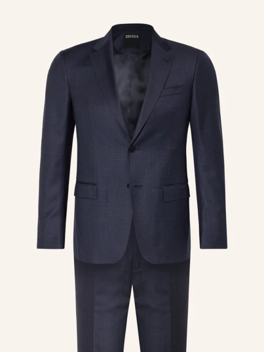 Zdjęcie produktu Zegna Garnitur Tailored Fit blau GRANATOWY