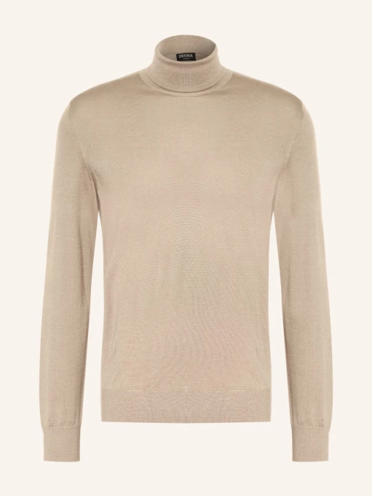 Zdjęcie produktu Zegna Golf Z Kaszmiru beige