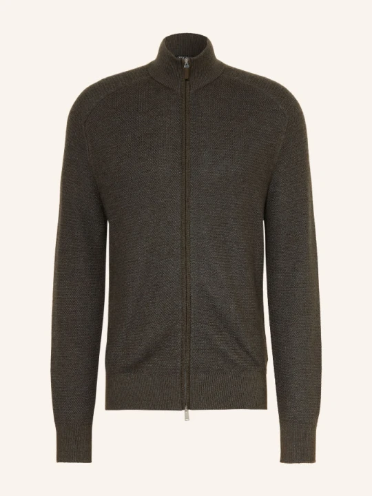 Zdjęcie produktu Zegna Kardigan Z Kaszmiru gruen KHAKI