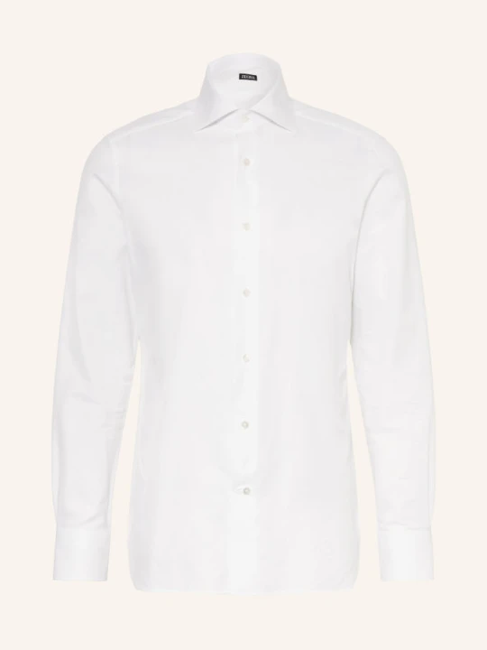 Zdjęcie produktu Zegna Koszula O Kroju Slim Fit weiss BIAŁY