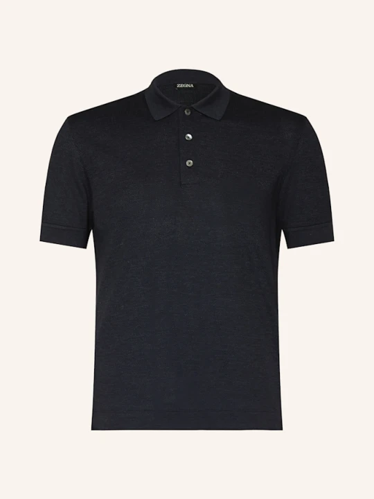 Zdjęcie produktu Zegna Koszulka Polo Z Dżerseju blau GRANATOWY