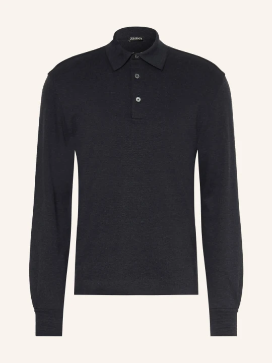 Zdjęcie produktu Zegna Koszulka Polo Z Jerseyu blau GRANATOWY