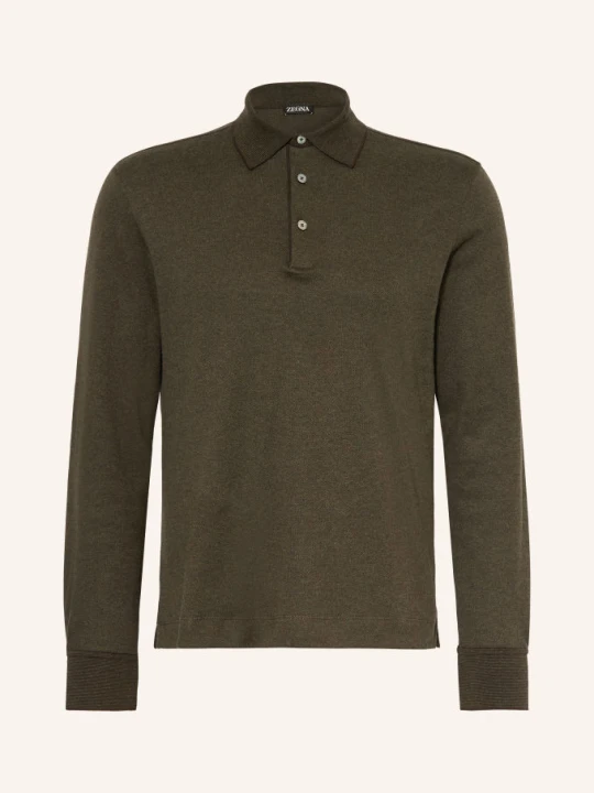 Zdjęcie produktu Zegna Koszulka Polo Z Jerseyu gruen CIEMNOZIELONY