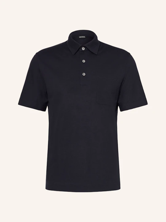 Zdjęcie produktu Zegna Koszulka Polo Z Piki blau GRANATOWY