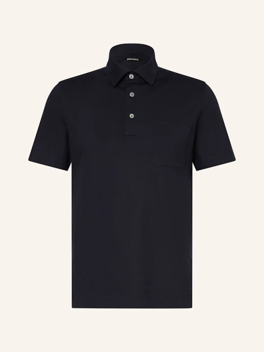 Zdjęcie produktu Zegna Koszulka Polo Z Piki blau GRANATOWY