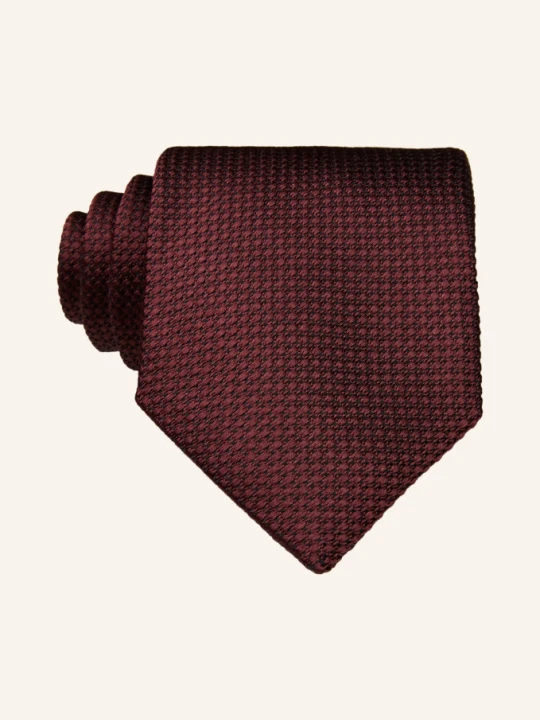 Zdjęcie produktu Zegna Krawat rot CIEMNOBRĄZOWY