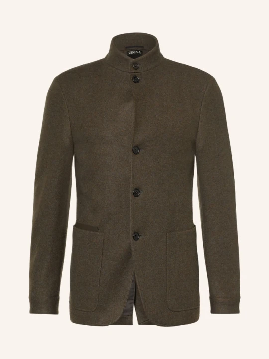 Zdjęcie produktu Zegna Kurtka Conte Z Kaszmirem gruen KHAKI