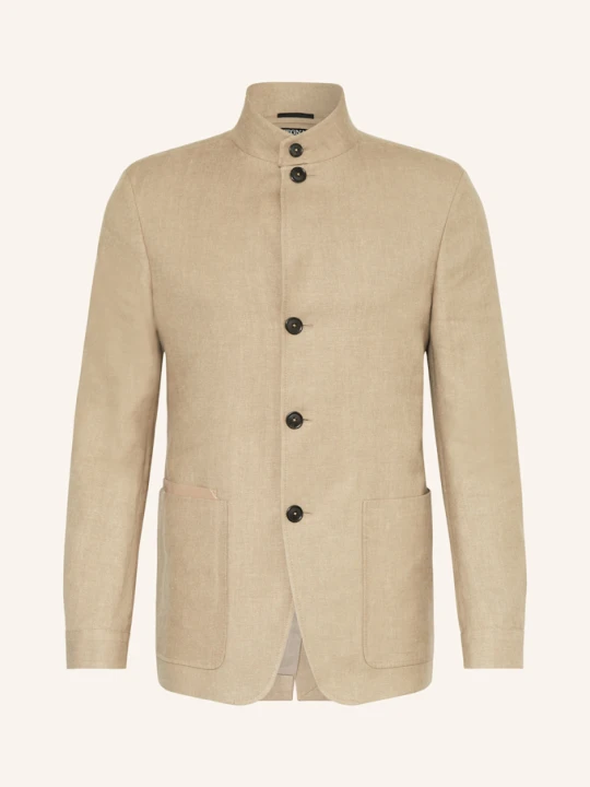 Zdjęcie produktu Zegna Kurtka Z Dodatkiem Lnu beige
