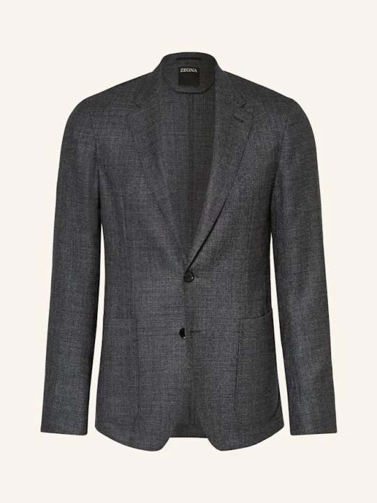 Zdjęcie produktu Zegna Marynarka Extra Slim Fit grau CZIEMNOSZARY