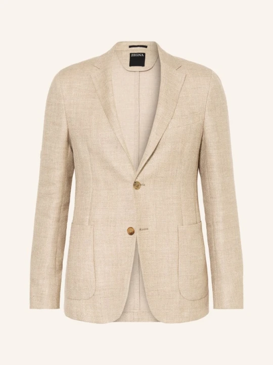 Zdjęcie produktu Zegna Marynarka Extra Slim Fit Z Lnem beige
