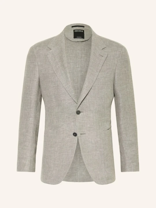 Zdjęcie produktu Zegna Marynarka O Kroju Extra Slim Fit Z Lnu grau SZARY