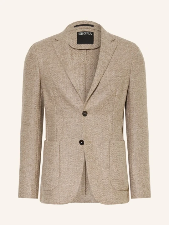 Zdjęcie produktu Zegna Marynarka O Kroju Slim Fit braun