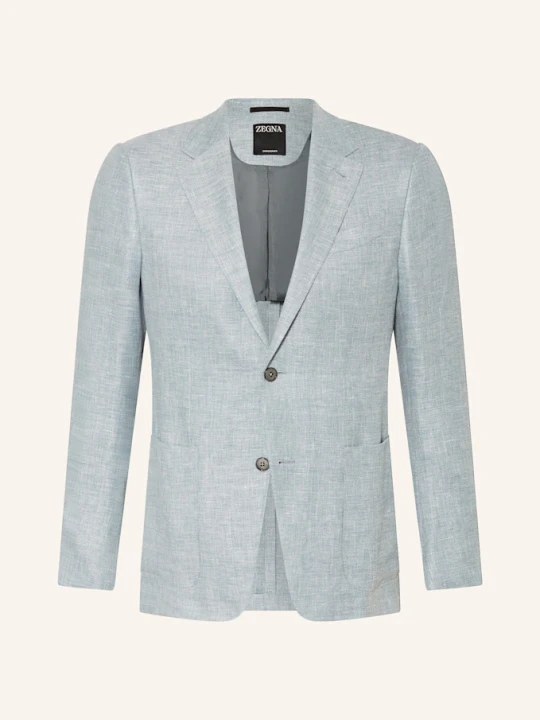 Zdjęcie produktu Zegna Marynarka Slim Fit Z Dodatkiem Lnu blau JASNONIEBIESKI