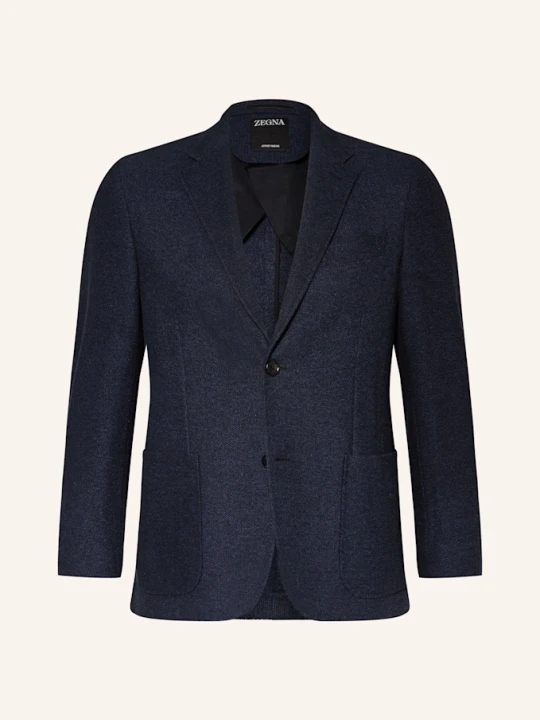 Zdjęcie produktu Zegna Marynarka Z Dżerseju Regular Fit blau GRANATOWY