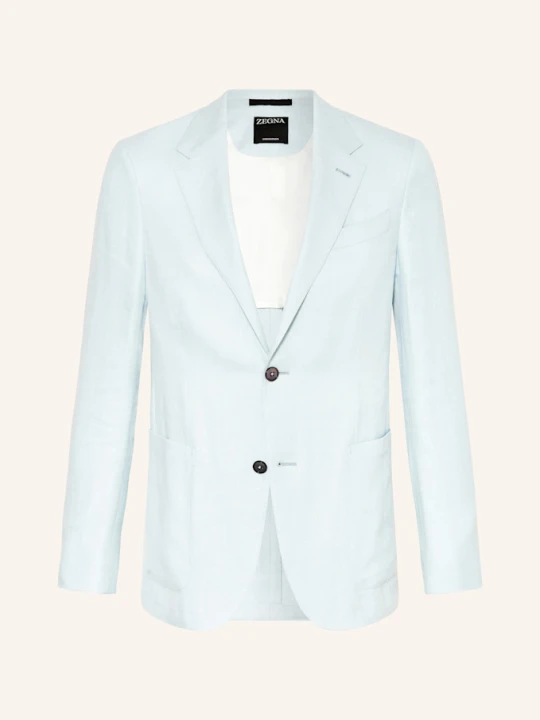 Zdjęcie produktu Zegna Marynarka Z Lnu Extra Slim Fit blau JASNONIEBIESKI