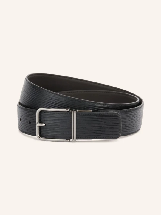 Zdjęcie produktu Zegna Pasek Skórzany schwarz