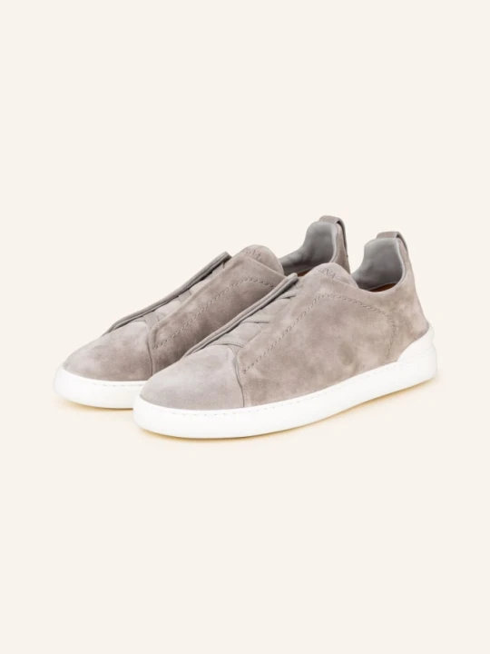 Zdjęcie produktu Zegna Sneakersy beige SZARY