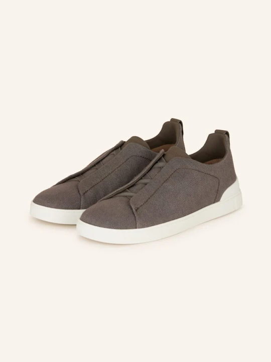 Zdjęcie produktu Zegna Sneakersy Triple Stitch grau