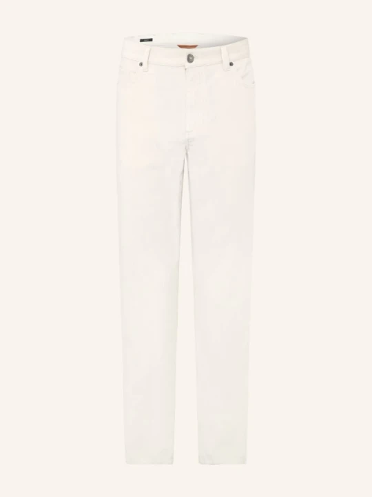 Zdjęcie produktu Zegna Spodnie Z Sztruksu Slim Fit weiss KREMOWY