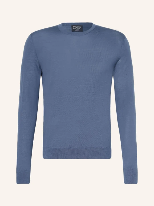 Zdjęcie produktu Zegna Sweter Trofeo blau NIEBIESKI