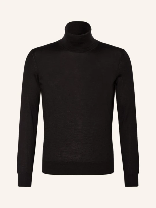 Zdjęcie produktu Zegna Sweter Z Kaszmiru Z Dodatkiem Jedwabiu schwarz CZARNY