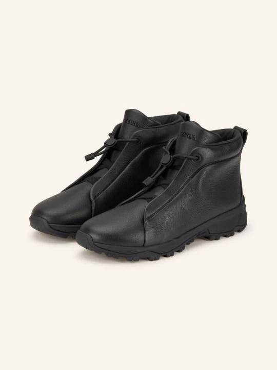 Zdjęcie produktu Zegna Sznurowane Buty schwarz CZARNY