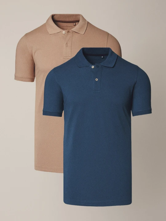Zdjęcie produktu Zestaw 2 Koszulek Polo Bawełnianych Cassian Lancerto