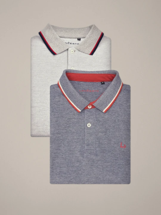 Zdjęcie produktu Zestaw 2 Koszulek Polo Bawełnianych Jamari Lancerto