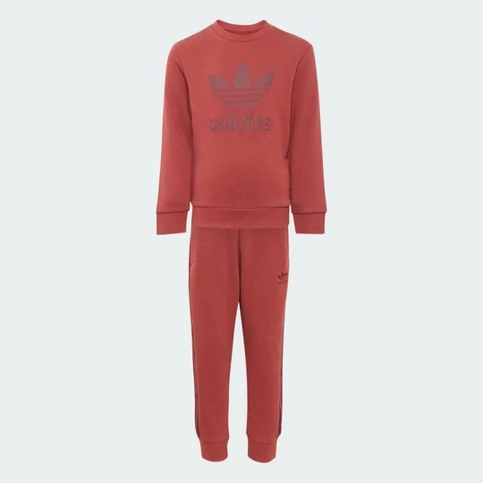 Zdjęcie produktu Zestaw Adicolor Crew Kids Adidas Preloved Ruby