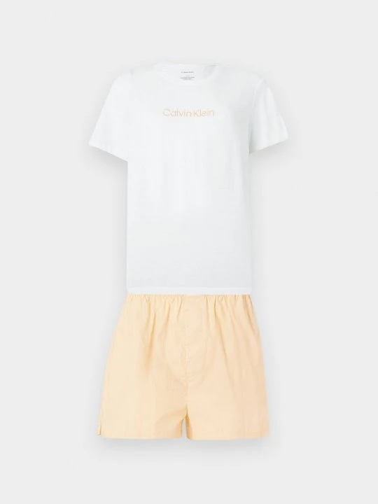 Zdjęcie produktu Zestaw bielizny nocnej Calvin Klein morelowy